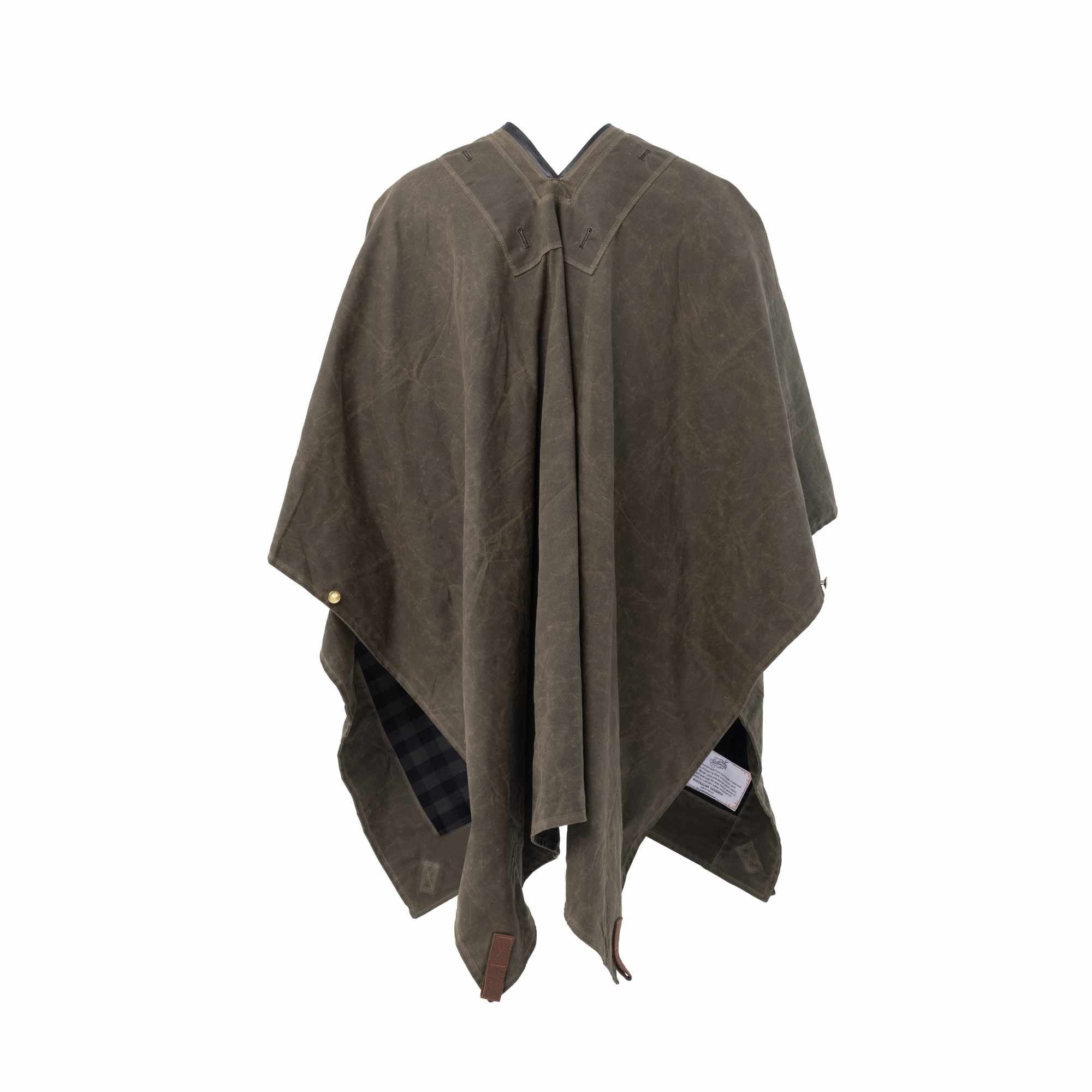 Drifter Waxed Canvas Poncho TARHUS Poncho