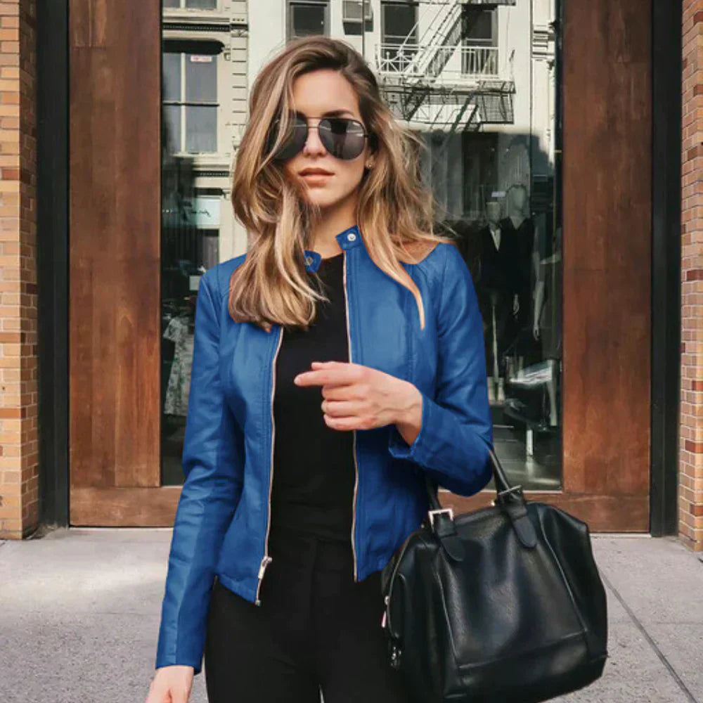 Charlotte - Italian Leather Jacket TARHUS