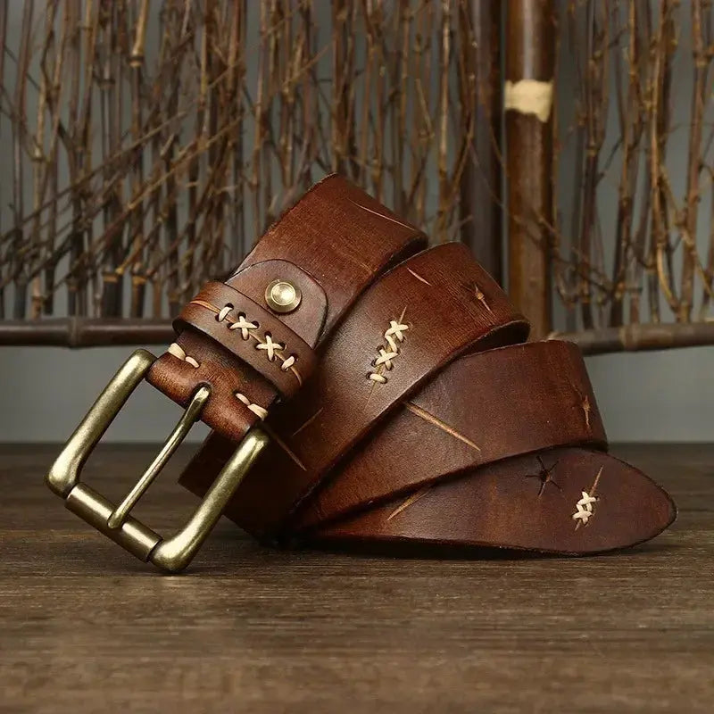 Atlas Buffalo Leather Belt - TARHUS