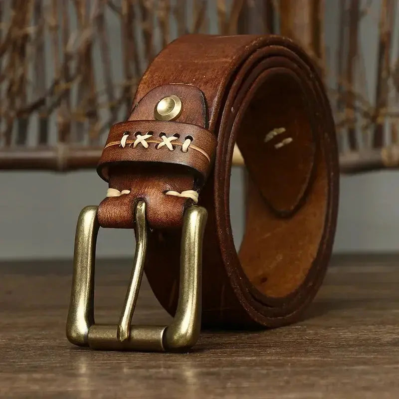Atlas Buffalo Leather Belt - TARHUS