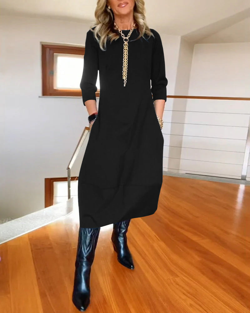 KIARA - Chic Midi Dress - TARHUS