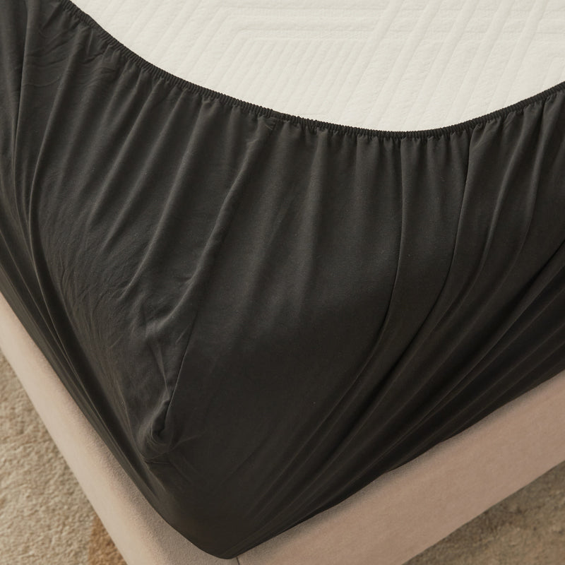 4-Piece Ultra-Soft Organic Softwash Cotton Bed Sheet Set TARHUS Sheet Set