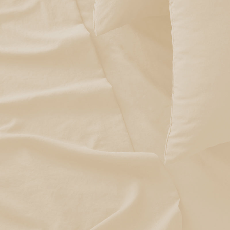 4-Piece Ultra-Soft Organic Softwash Cotton Bed Sheet Set TARHUS Sheet Set