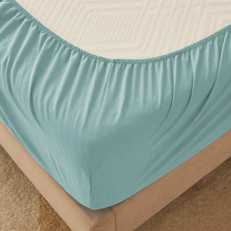 4-Piece Ultra-Soft Organic Softwash Cotton Bed Sheet Set TARHUS Sheet Set