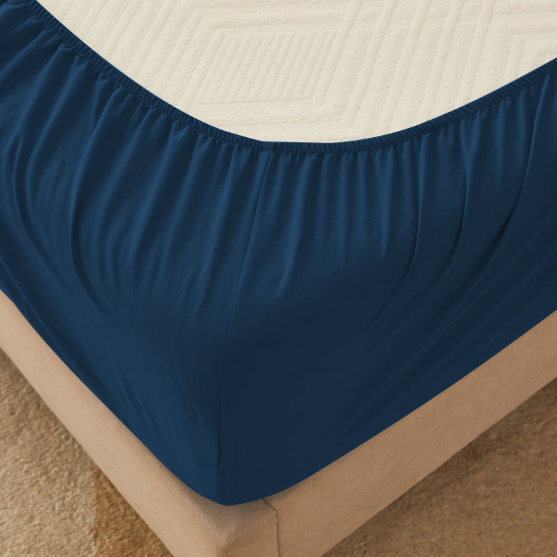 4-Piece Ultra-Soft Organic Softwash Cotton Bed Sheet Set TARHUS Sheet Set