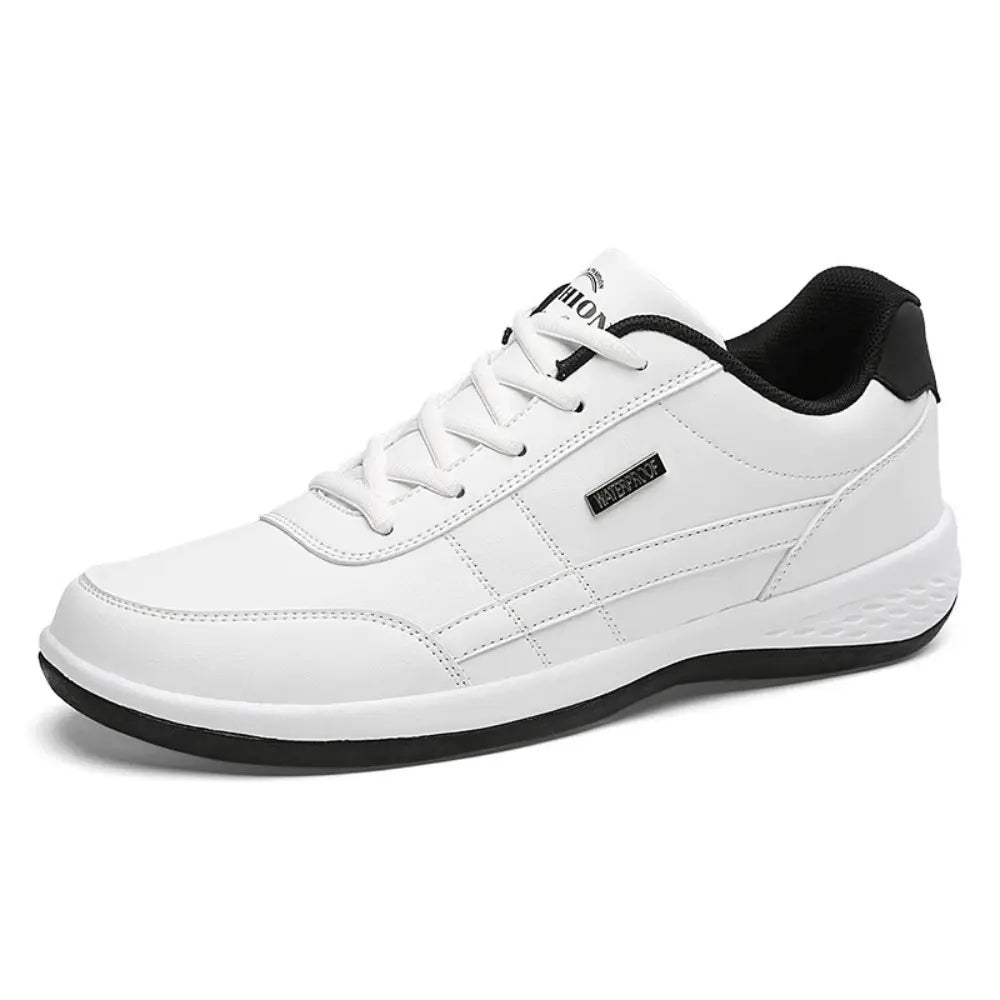 Renzo – Orthopedic Leather Sneakers for men - TARHUS