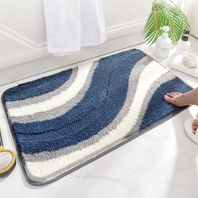 Cashmere Organic Weave Bath Rug – Ultra-Soft, Non-Slip, Bathroom Mat TARHUS