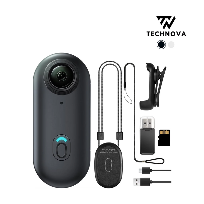 SnapCam GO 4K Wearable Action Camera – Hands-Free POV Video Recorder with Clip-On Mount | Ultra-Compact, Lightweight, Waterproof TARHUS