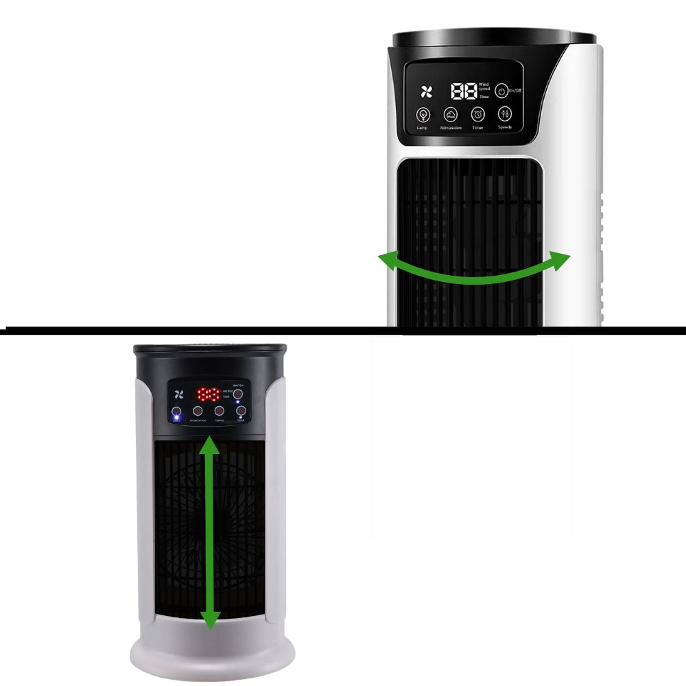 Portable Air Conditioner – Stand-Up Indoor AC Unit (Windowless), Quiet Cooling with Remote, 3-in-1 Fan & Dehumidifier - TARHUS