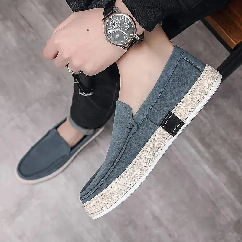 Sebastian | Men's Slip-On Espadrilles with Woven Sole TARHUS Clothing & Accessories