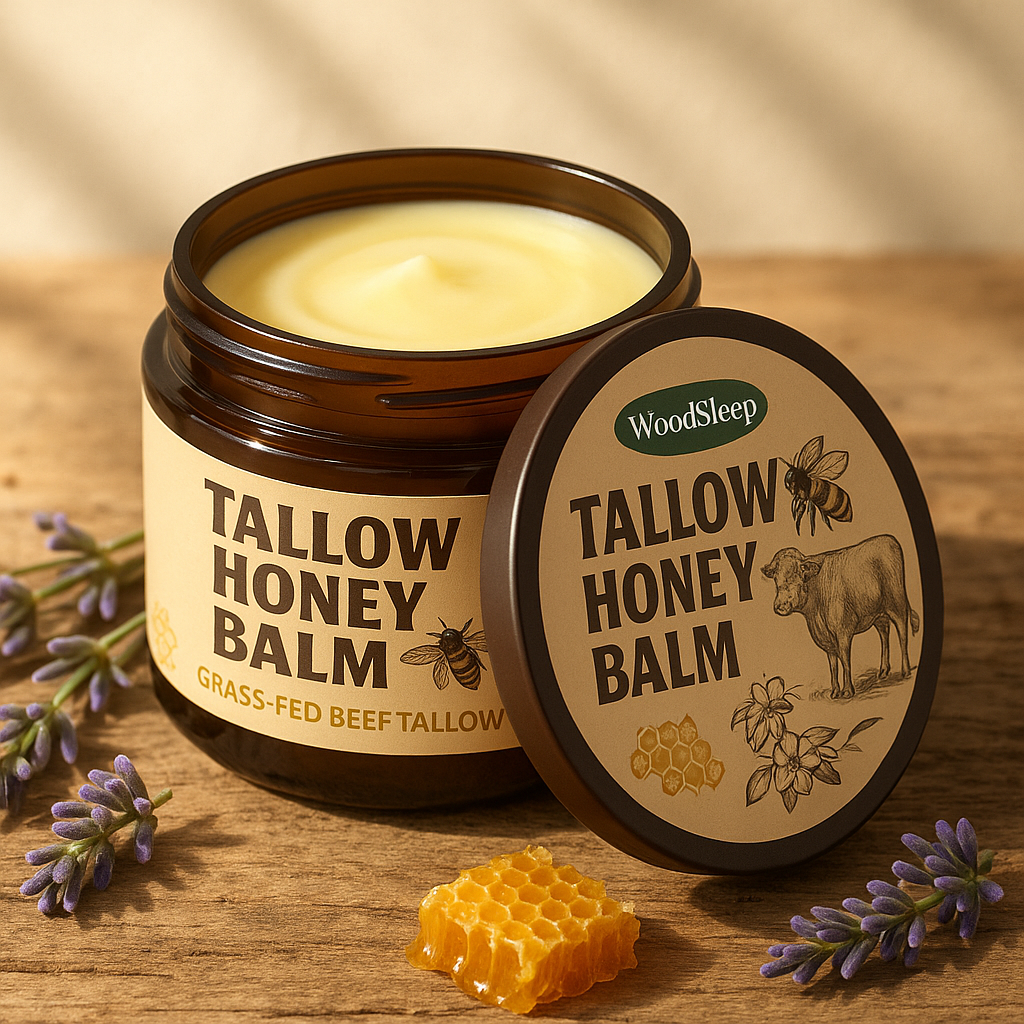 Whipped Glow Tallow & Honey Balm — Natural Face & Body Moisturiser TARHUS