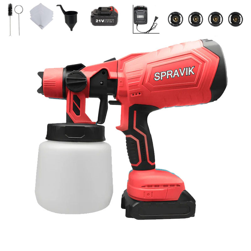 Cordless Paint Sprayer – High-Pressure Precision & Effortless Coverage TARHUS Paint Sprayer