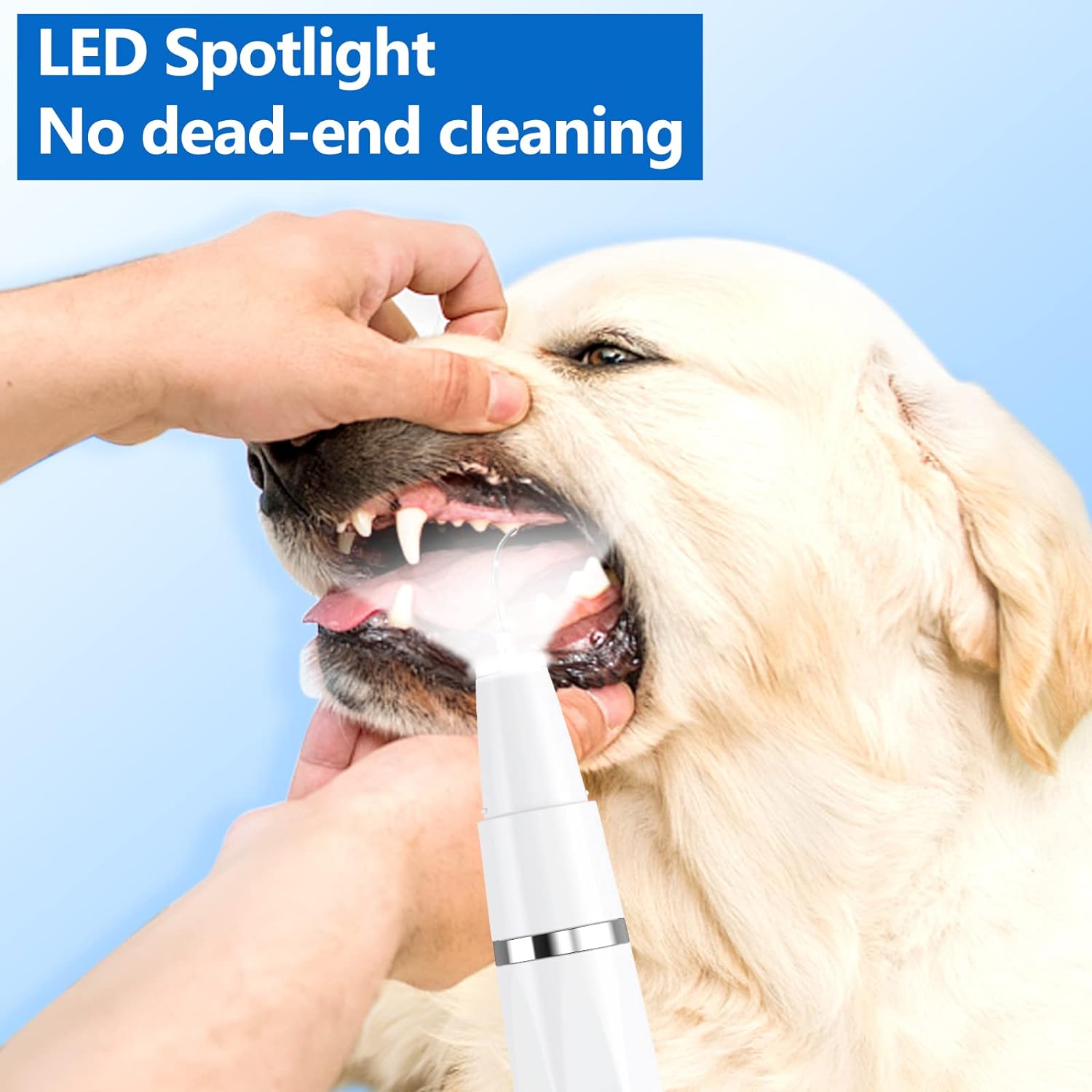 Dog & Cat Ultrasonic Tartar Remover Tooth Cleaner