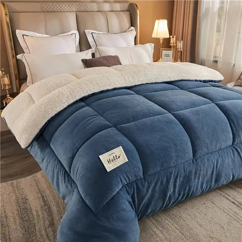 Luxury Calming Sherpa Doona - Comfort Blanket - TARHUS