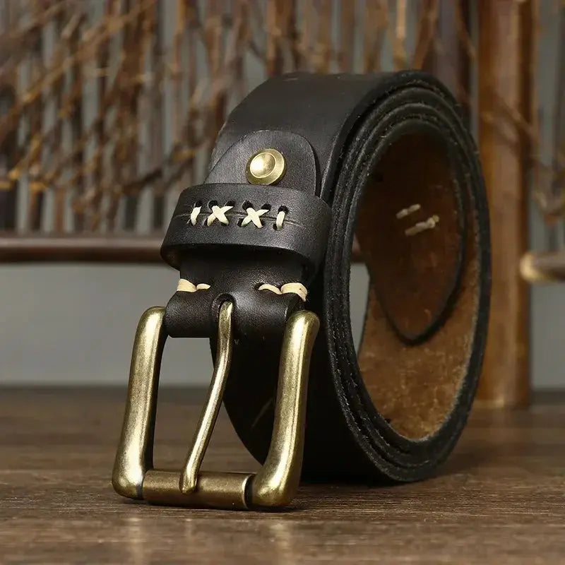 Atlas Buffalo Leather Belt - TARHUS