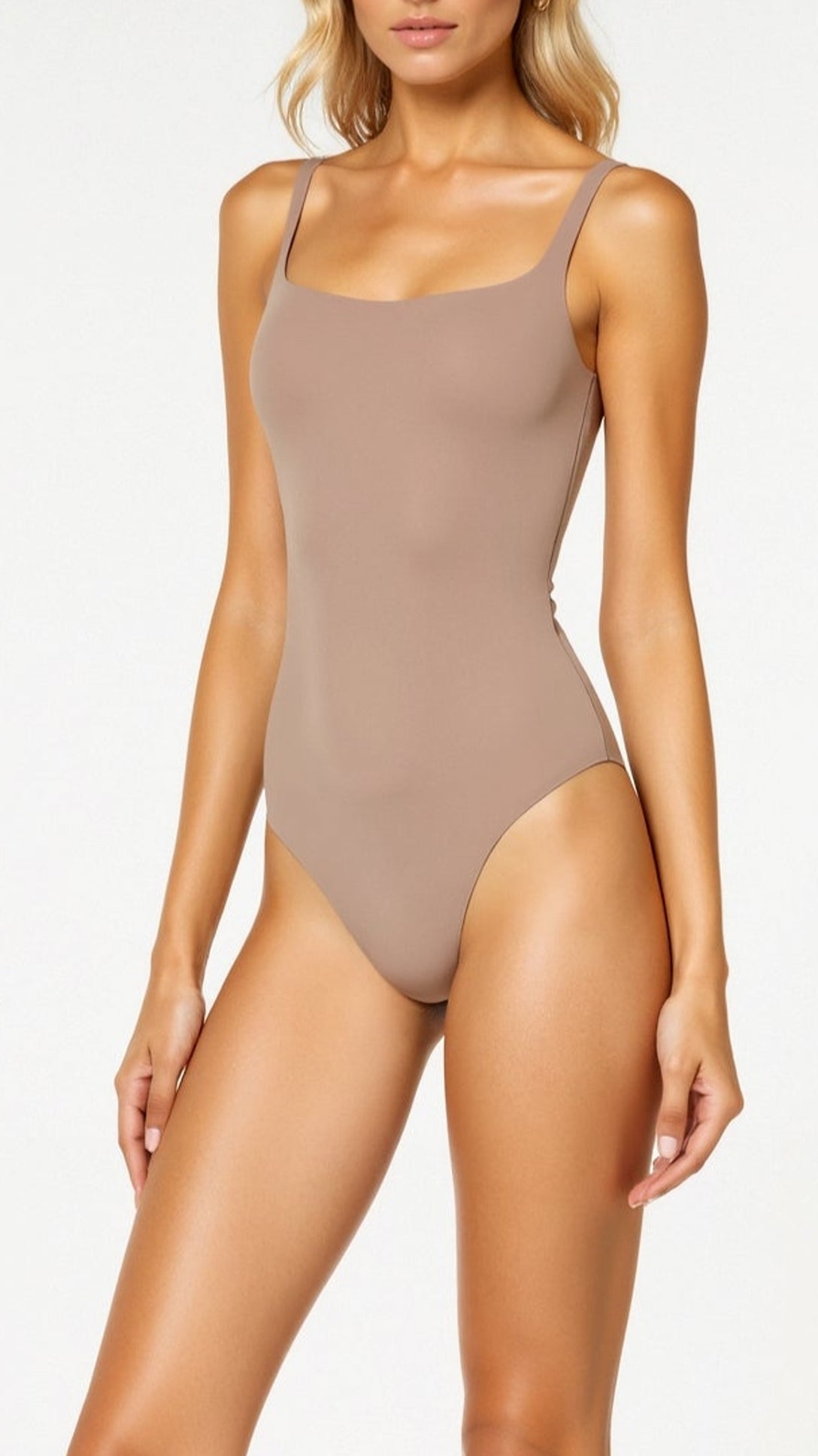 Women's Sleeveless Plunge Neckline Thong Bodysuit TARHUS Bodysuits