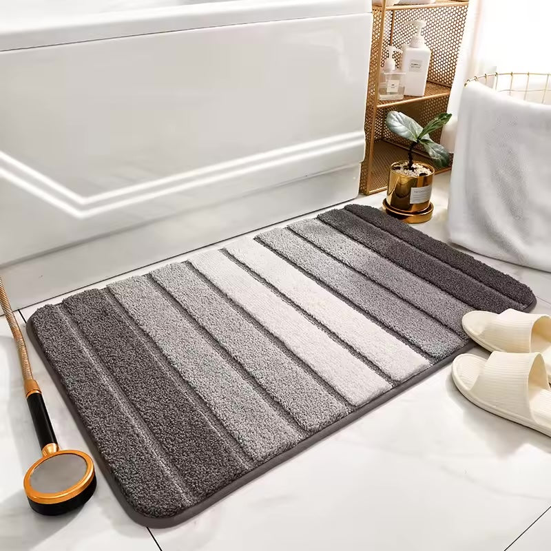 Cloud-Soft Luxury Bath Rug - Plush, Absorbent & Non-Slip Bathroom Mat TARHUS