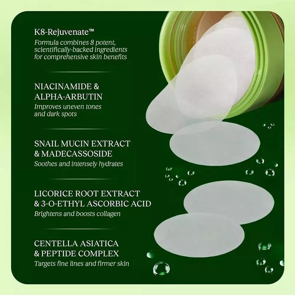 Korean Professional Skincare Pads (100-Pack) TARHUS