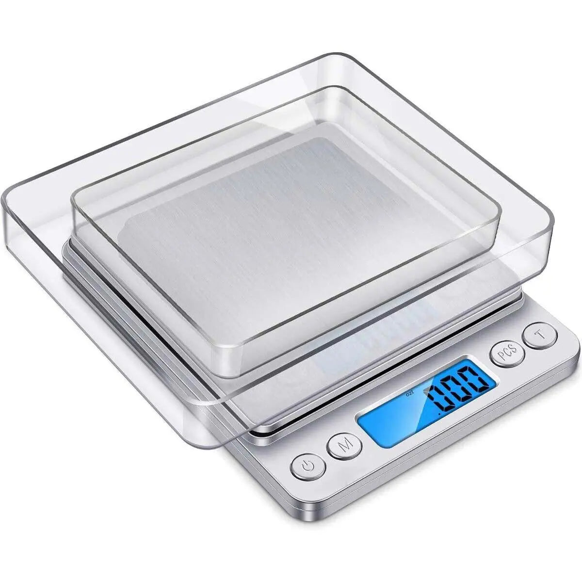 Digital Kitchen Food Scale – Precision Grams & Ounces, LCD Display, Stainless Steel Platform - TARHUS