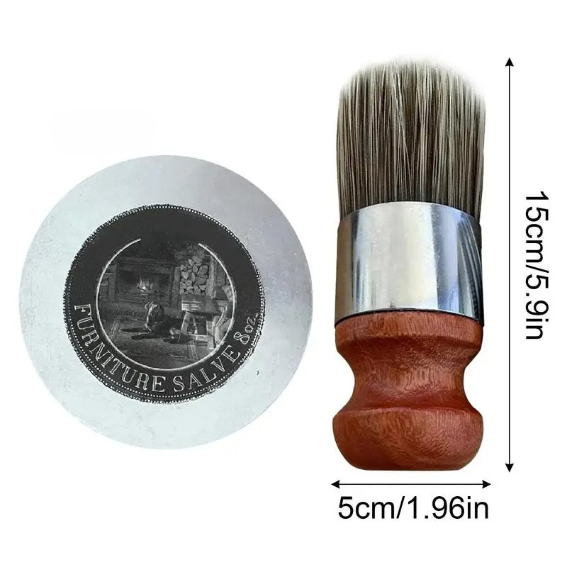 120ml Leather Furniture Salve Set – Deep Conditioner & Restorer for Sofas, Chairs, Car Seats & More - TARHUS