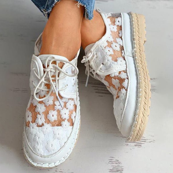 Orthopedisch Stijlvolle luchtige schoen met bloemendessin - Arabella TARHUS Sneakers