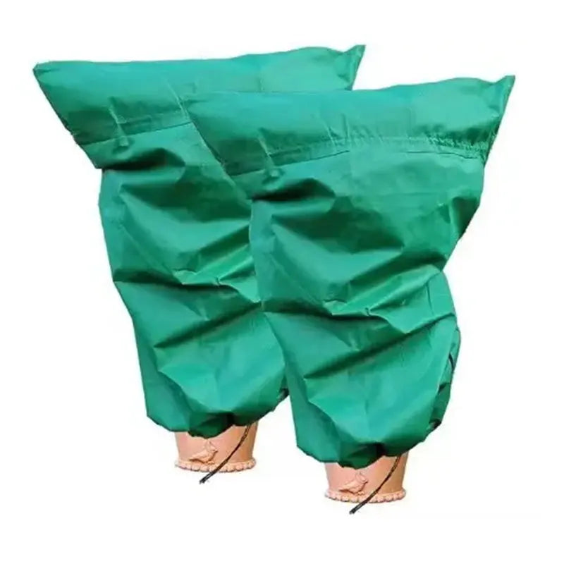 Plant Thickened Drawstring Bag Freeze Protection Covers - TARHUS