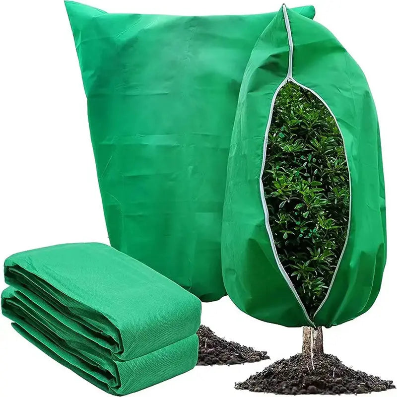 Plant Thickened Drawstring Bag Freeze Protection Covers - TARHUS
