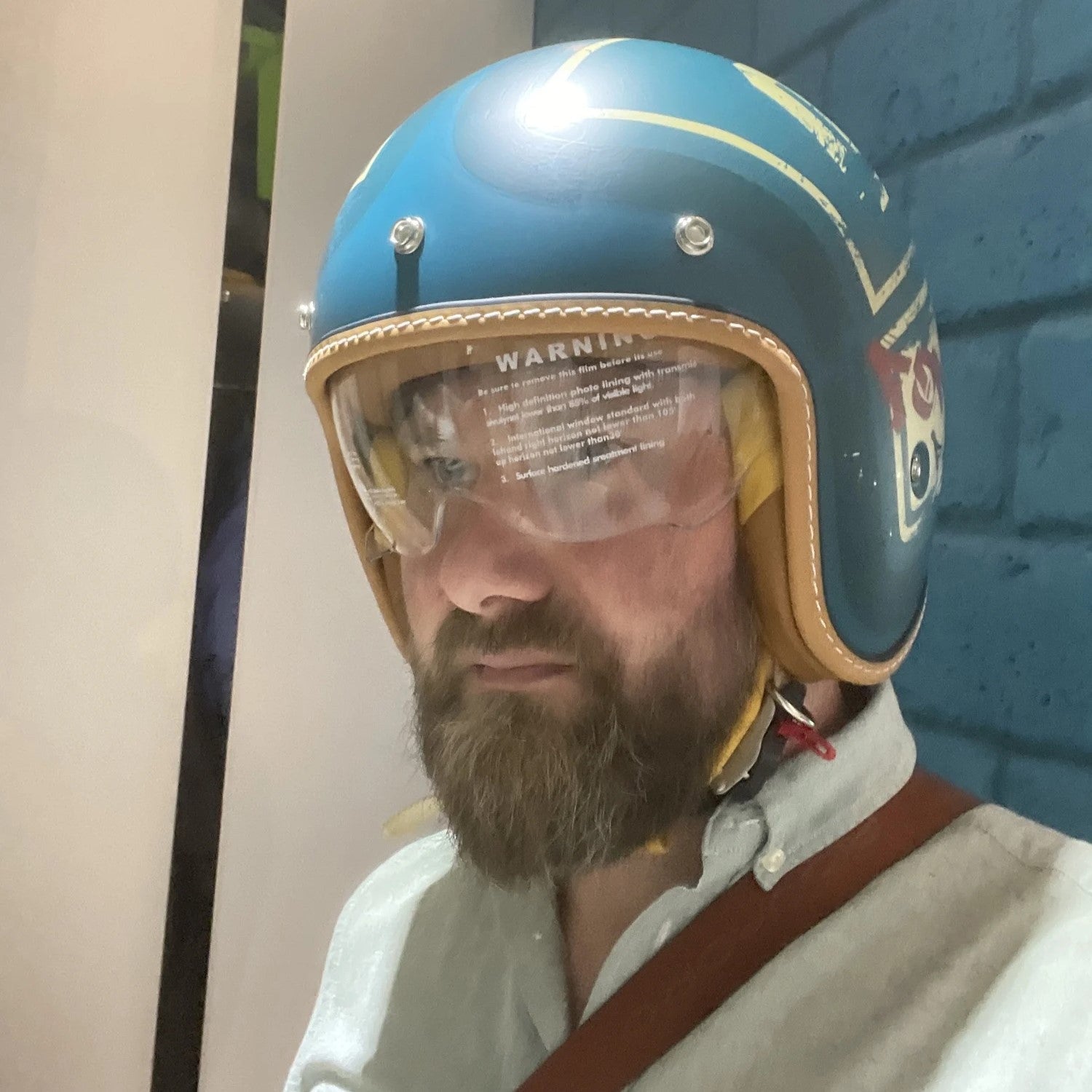 The Street King | Vintage Open Face Helmet – DOT & ECE Approved TARHUS