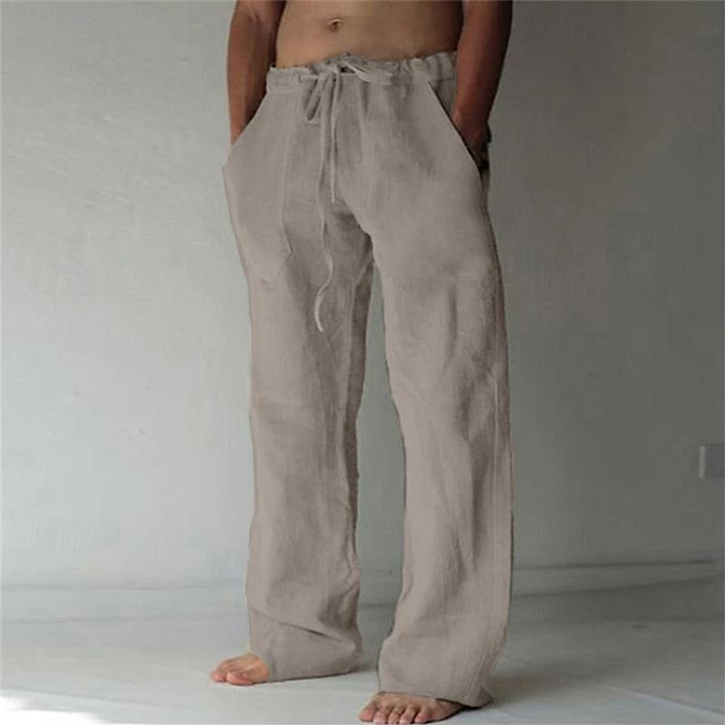 Wilhelm | Men’s Linen Pants – Casual Summer Trousers with Breathable Comfort TARHUS Pants
