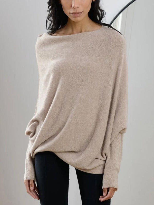 Unique Chic: Asymmetrical Pullover - nubuso