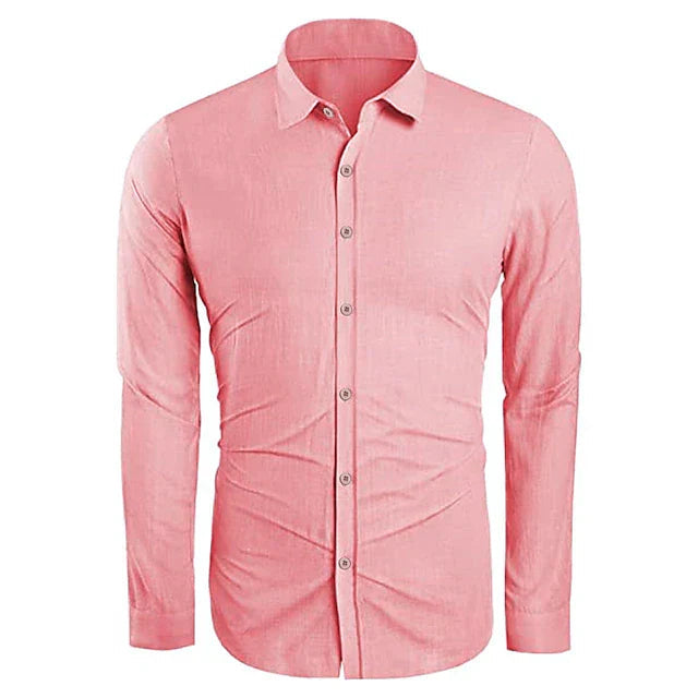 Zander | Leinenhemd Baumwoll-Leinen-Mischung, Lässig für Sommer TARHUS Shirt