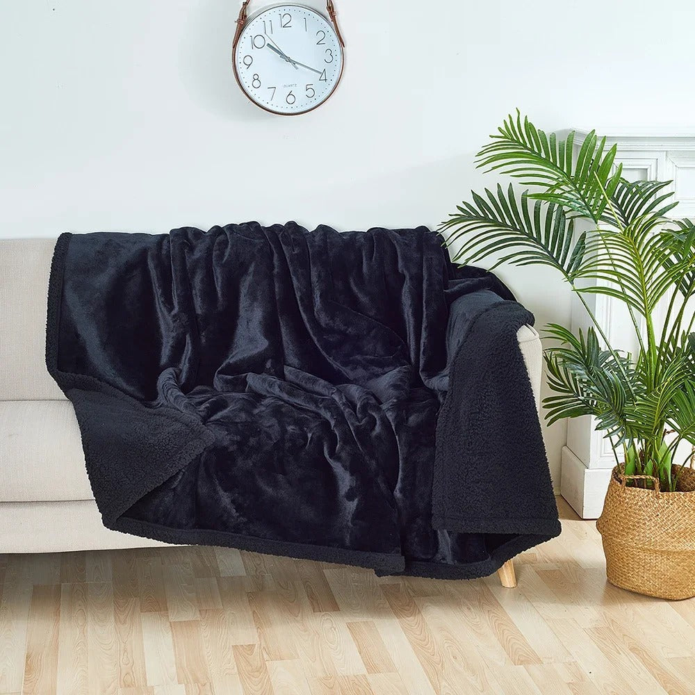 Waterproof Lovers Blanket – Soft, Washable Fleece Blanket for Couples, Travel, Sofa or Bed Protection - TARHUS