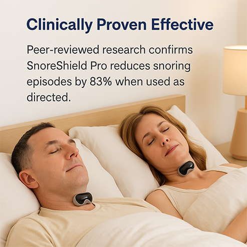 SnoreShield Pro Snoring Device – Gentle, Breathable Sleep Support