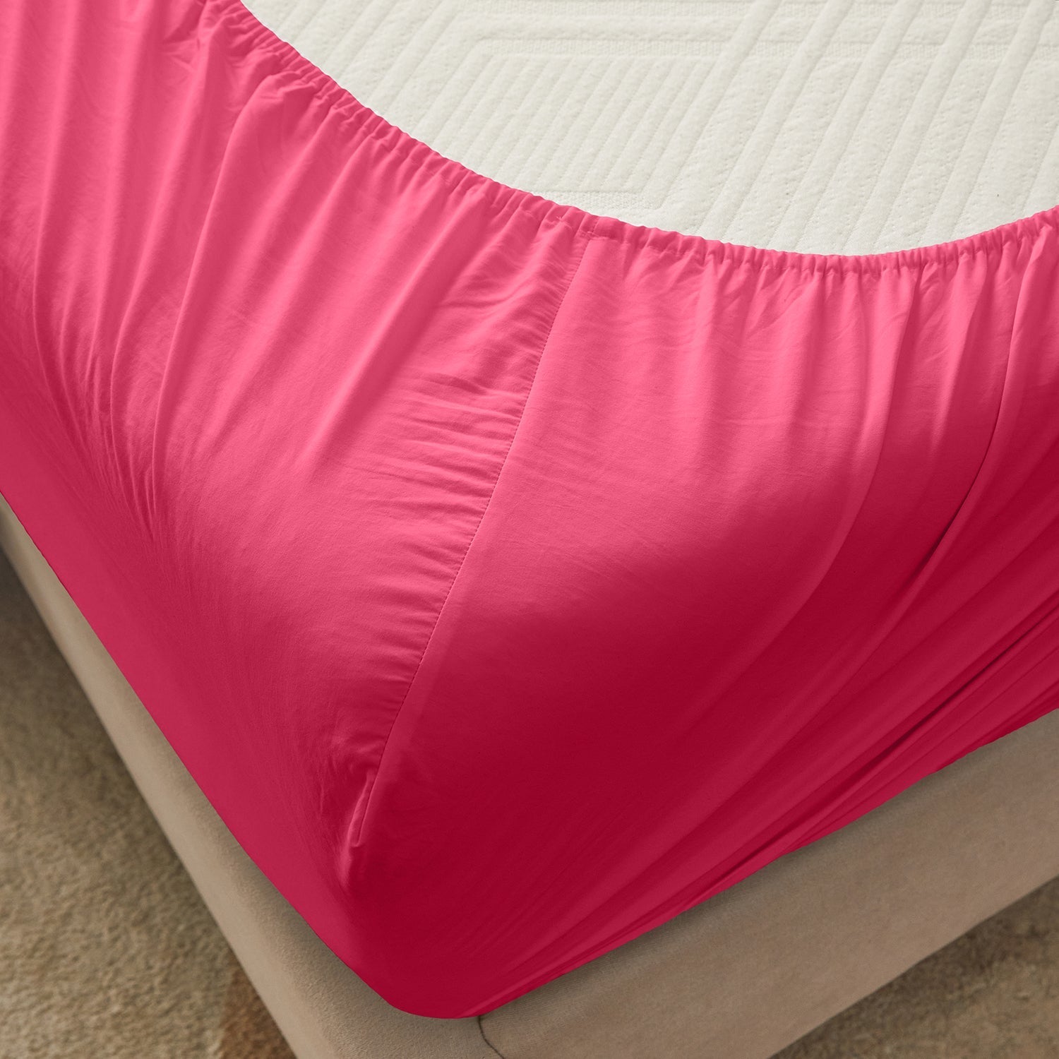 4-Piece Ultra-Soft Organic Softwash Cotton Bed Sheet Set TARHUS Sheet Set