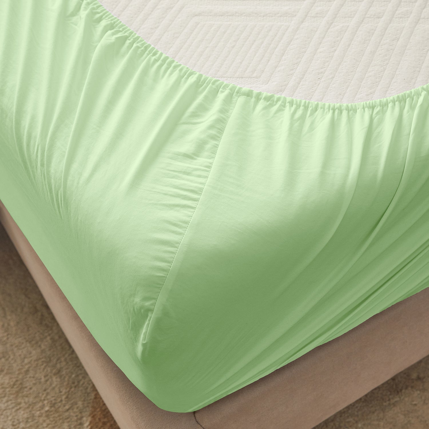 4-Piece Ultra-Soft Organic Softwash Cotton Bed Sheet Set TARHUS Sheet Set