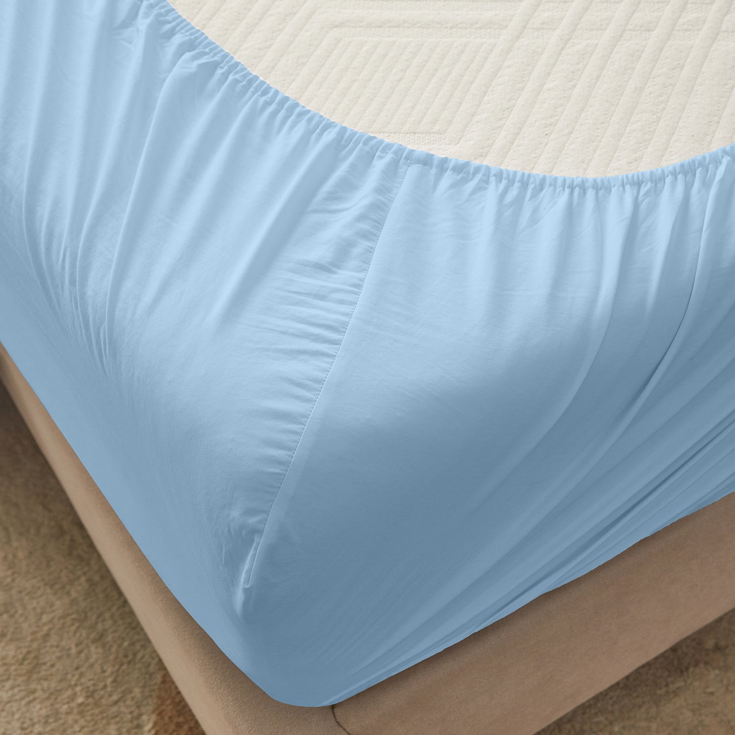 4-Piece Ultra-Soft Organic Softwash Cotton Bed Sheet Set TARHUS Sheet Set