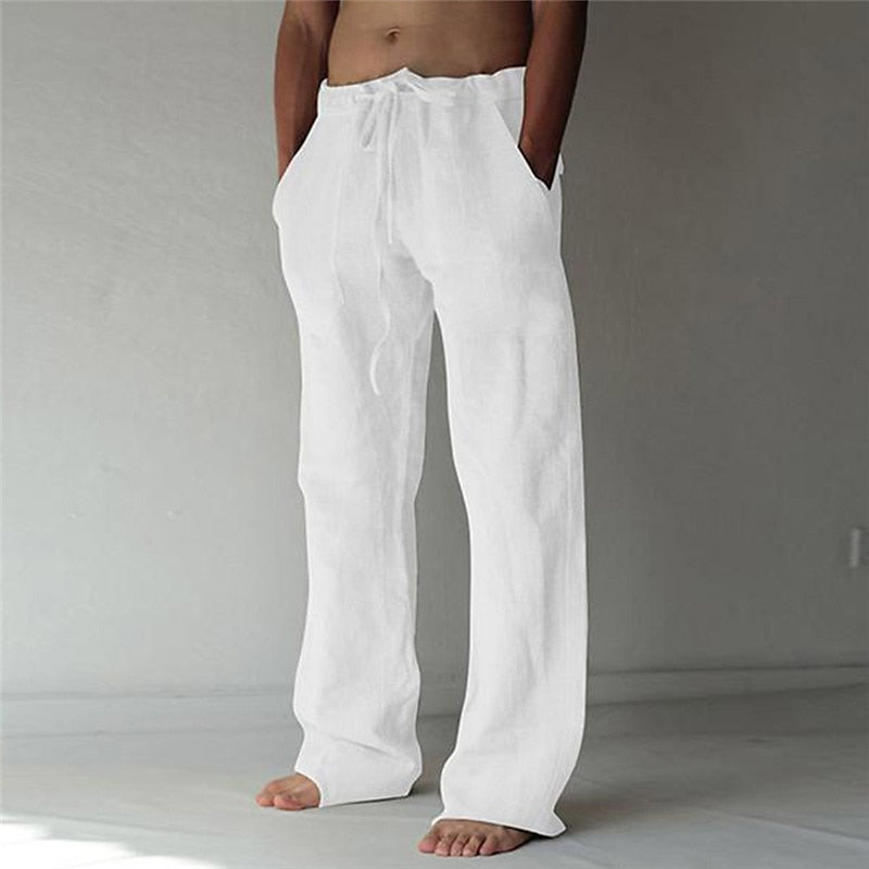 Wilhelm | Men’s Linen Pants – Casual Summer Trousers with Breathable Comfort TARHUS