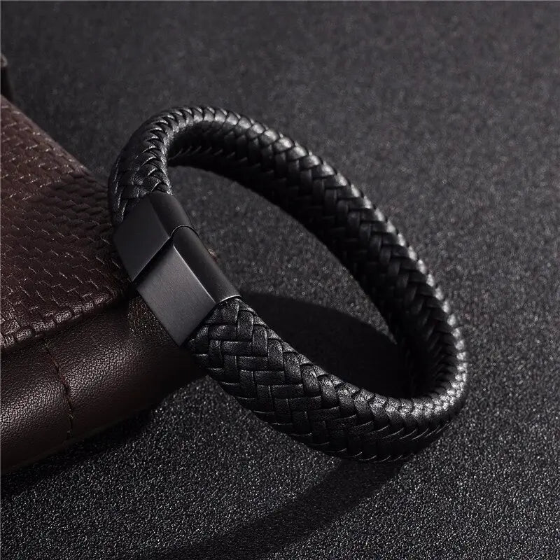 Ptah - Leather bracelet for men Tarhus