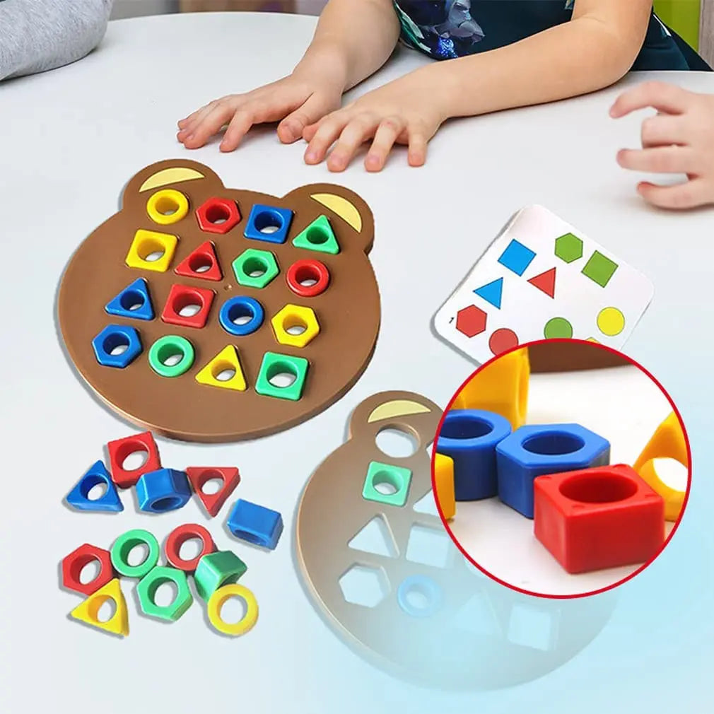 MatchMaster Shape Matching Toy – Educational Puzzle for Toddlers Tarhus