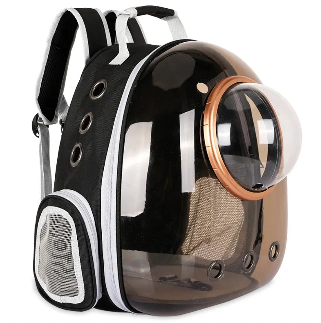 AstroPaws Cat Backpack Carrier – Space Bubble Window Travel Bag