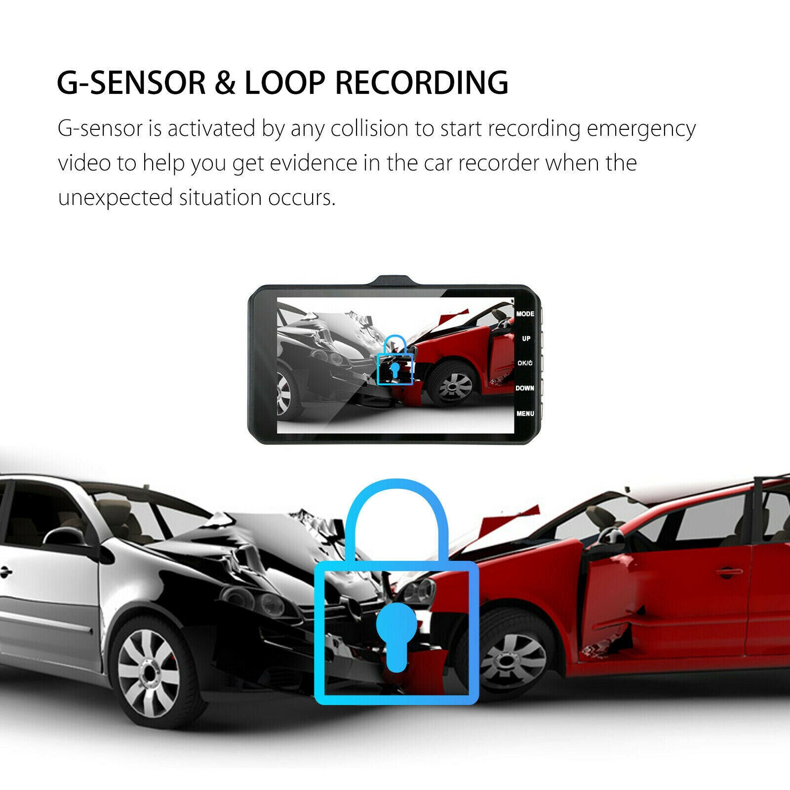 DriveSafeCam - Dual Dash Cam