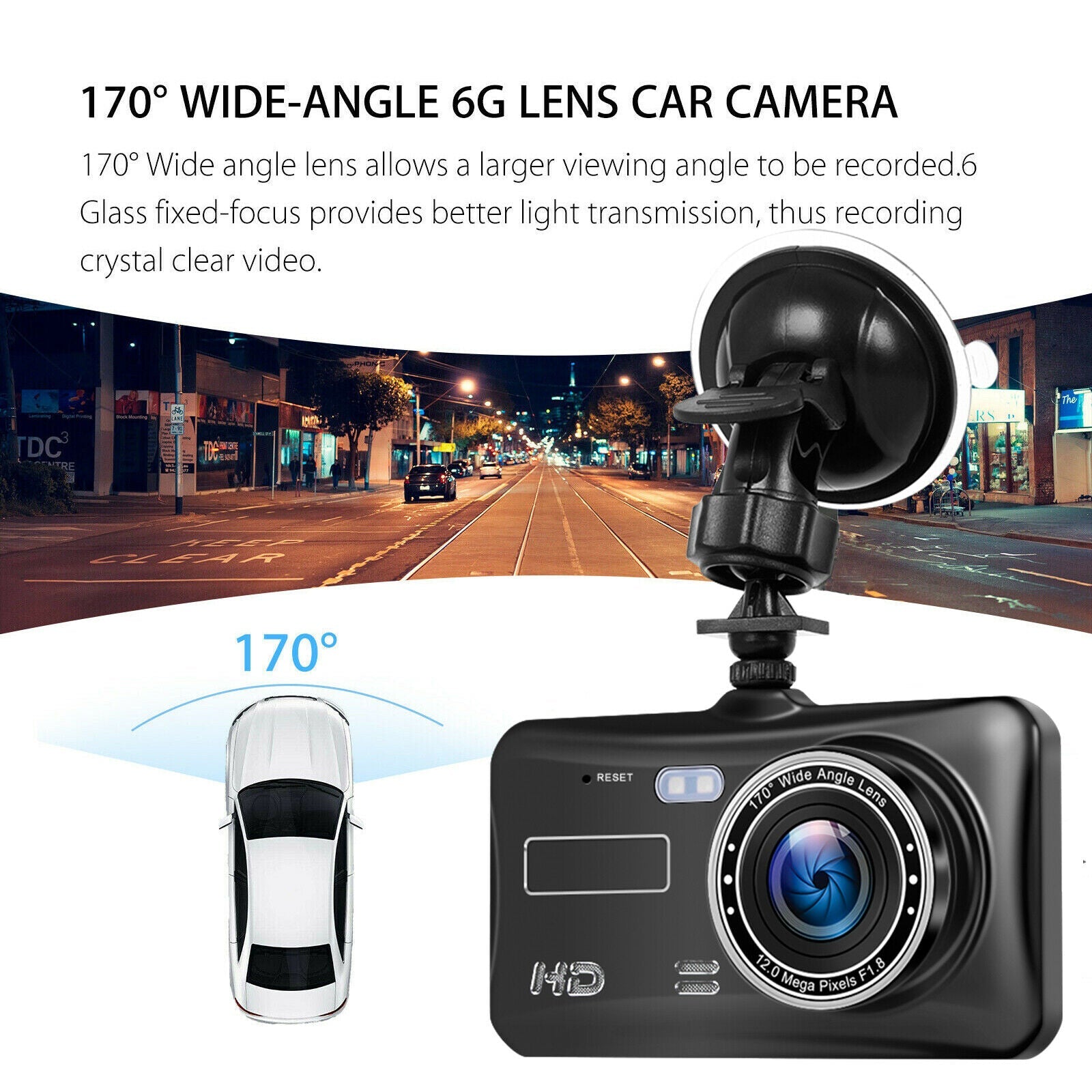 DriveSafeCam - Dual Dash Cam