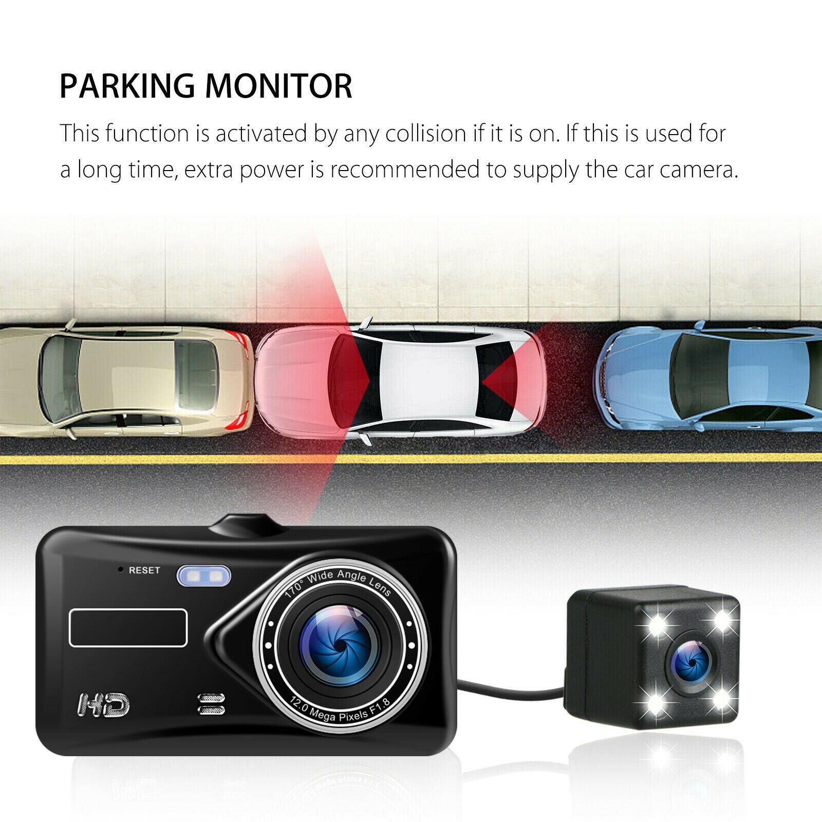 DriveSafeCam - Dual Dash Cam
