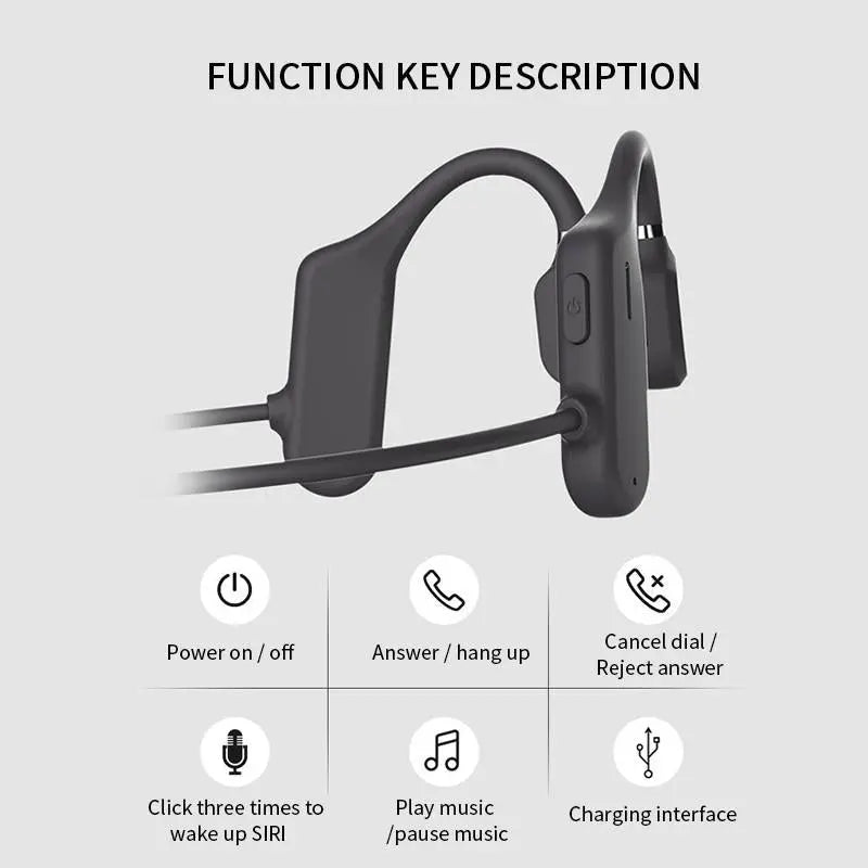 AudioFlow - Bone Conduction Headphones Tarhus