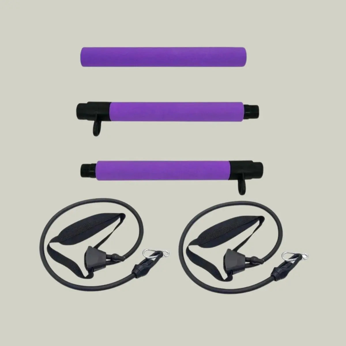 PowerPilates Bar Kit β Portable Home Gym for Full Body Resistance Workouts Tarhus