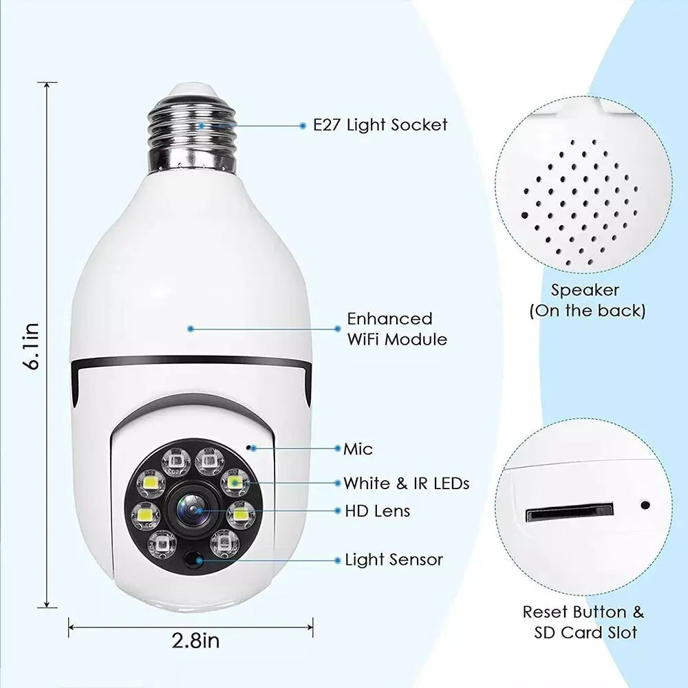 GuardCam - Lightbulb Security Camera Tarhus