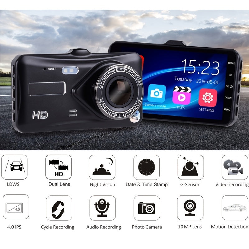 DriveSafeCam - Dual Dash Cam