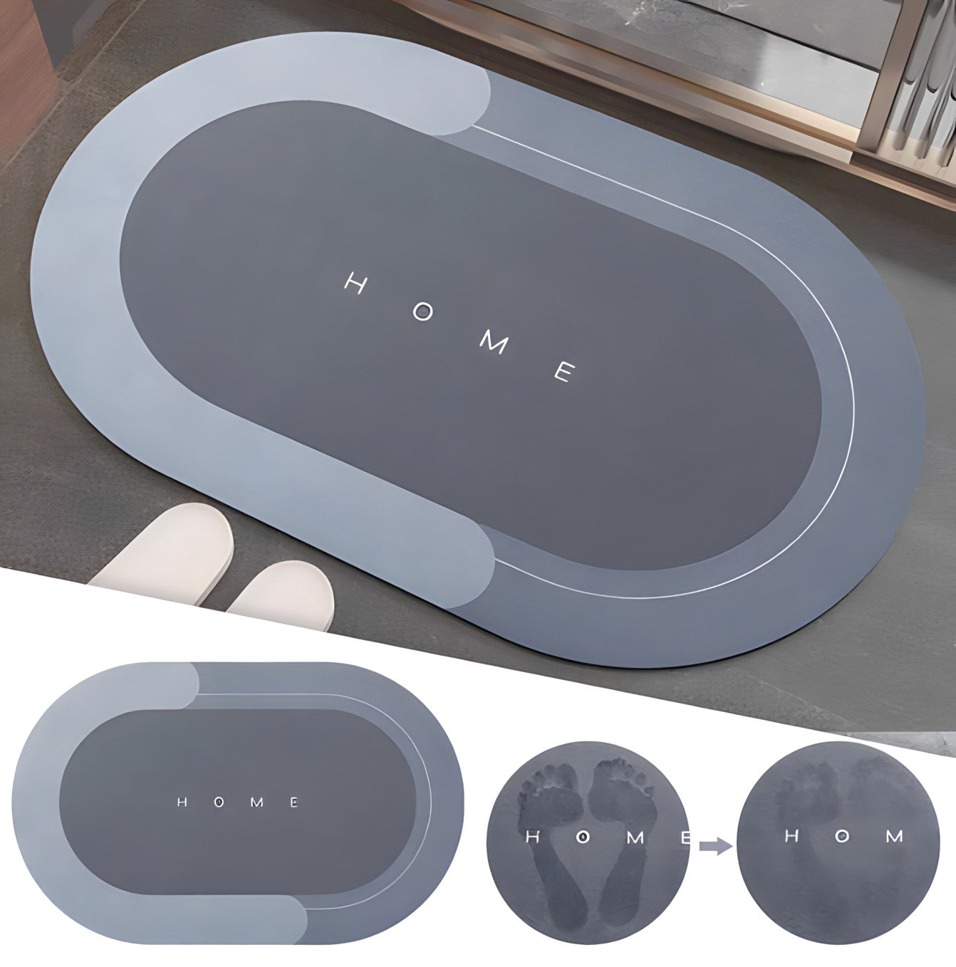 AquaShield - Absorbent Bathroom Mat