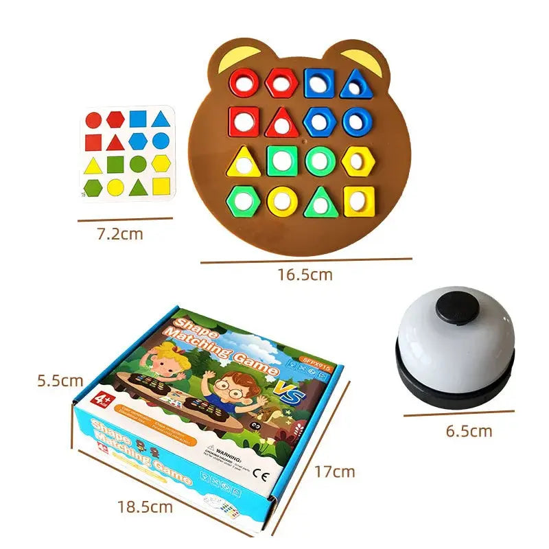 MatchMaster Shape Matching Toy – Educational Puzzle for Toddlers