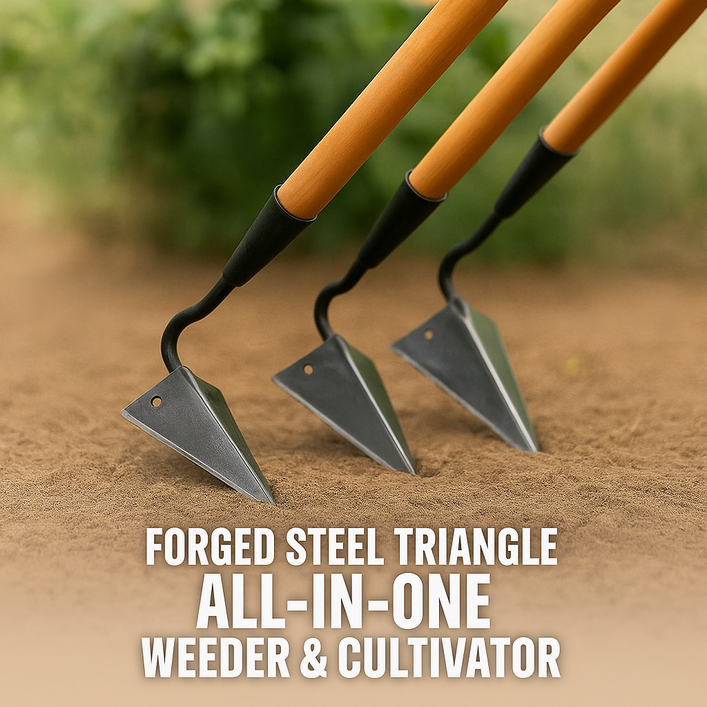 Forged Steel Triangle All-in-One Weeder & Cultivator - TARHUS